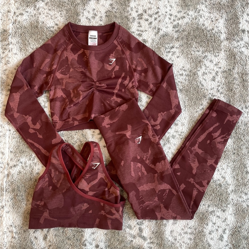 Gymshark 3 piece set